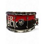 Used SJC Drums 14in CUSTOM SNARE Black Drum thumbnail