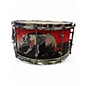 Used SJC Drums 14in CUSTOM SNARE Black Drum