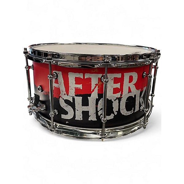 Used SJC Drums 14in CUSTOM SNARE Black Drum