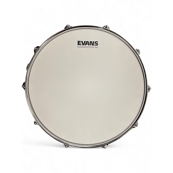 Used SJC Drums 14in CUSTOM SNARE Black Drum