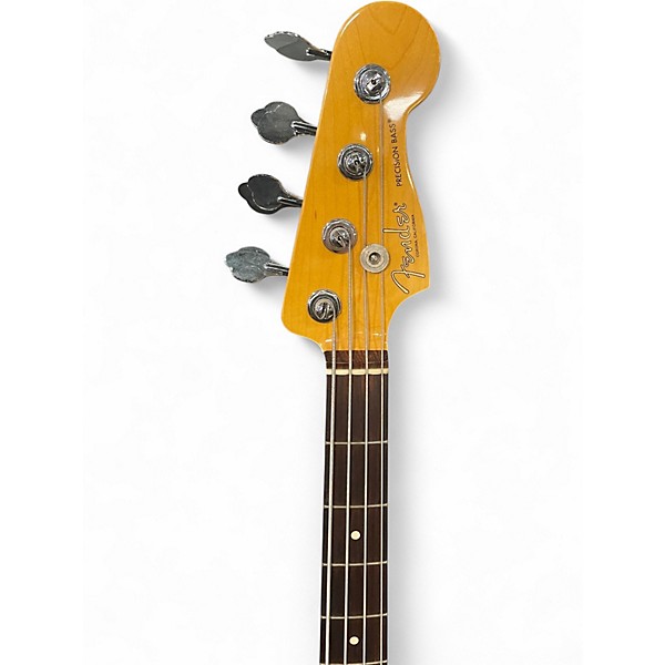 Used Fender American Professional II Precision Bass Olympic White Electric Bass Guitar