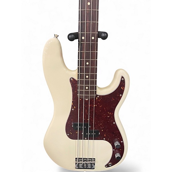 Used Fender American Professional II Precision Bass Olympic White Electric Bass Guitar