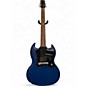 Used Gibson SG Melody Maker Satin Blue Solid Body Electric Guitar thumbnail