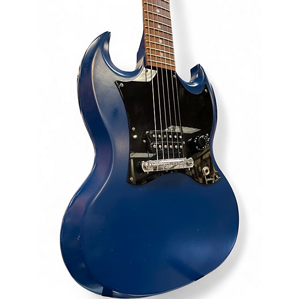 Used Gibson SG Melody Maker Satin Blue Solid Body Electric Guitar