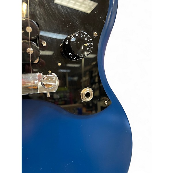 Used Gibson SG Melody Maker Satin Blue Solid Body Electric Guitar