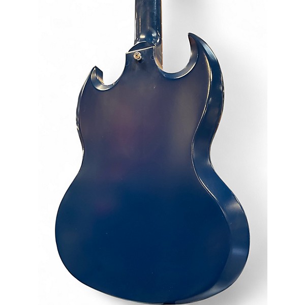 Used Gibson SG Melody Maker Satin Blue Solid Body Electric Guitar