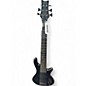 Used Schecter Guitar Research Stiletto Studio 6 String Black Electric Bass Guitar thumbnail