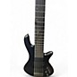 Used Schecter Guitar Research Stiletto Studio 6 String Black Electric Bass Guitar