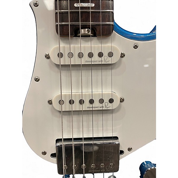 Used Yamaha PACS+ Blue Solid Body Electric Guitar
