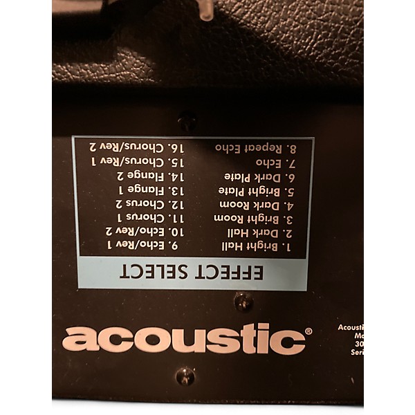Used Acoustic AG30 30W 1X8 Acoustic Guitar Combo Amp