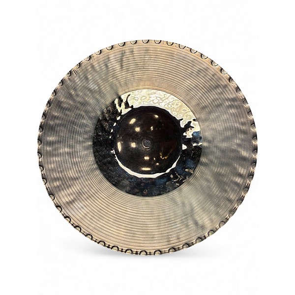 Used Zildjian 13.25in K Custom Hybrid Hi Hat Pair Cymbal