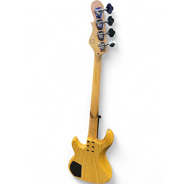 Used 2008 G&L Tribute JB2 Natural Electric Bass Guitar