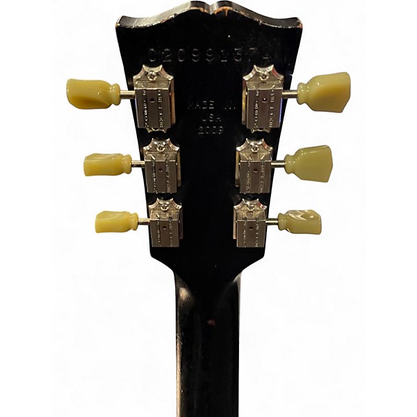 Used Gibson Les Paul Studio Faded Black Solid Body Electric Guitar