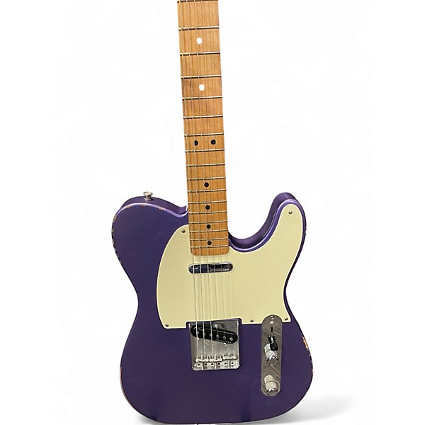 Used Fender Limited Road Worn 50s Telecaster Purple Metallic Purple Solid Body Electric Guitar