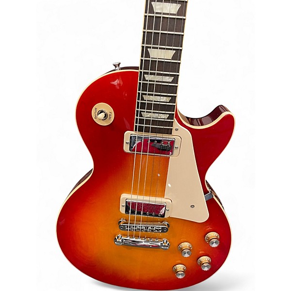 Used Gibson LES PAUL 70S DELUXE Cherry Sunburst Solid Body Electric Guitar