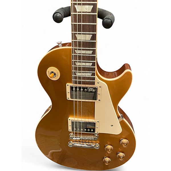 Used Gibson Les Paul Standard '50s Gold Top Solid Body Electric Guitar