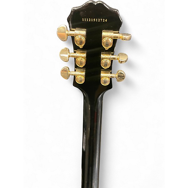 Used Epiphone Les Paul Custom Pro Ebony Solid Body Electric Guitar