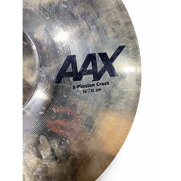 Used SABIAN 16in AAX Xplosion Crash Cymbal