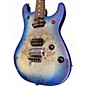 Used EVH 5150 striped Blue Solid Body Electric Guitar