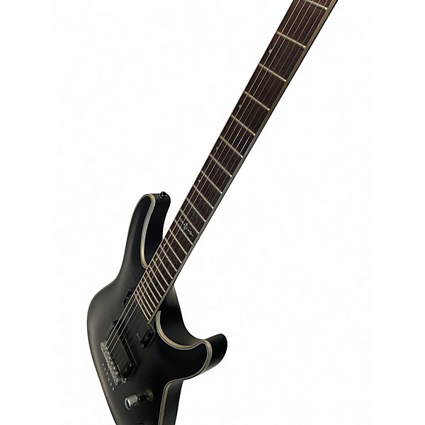 Used Schecter Guitar Research C1 Platinum Black Solid Body Electric Guitar