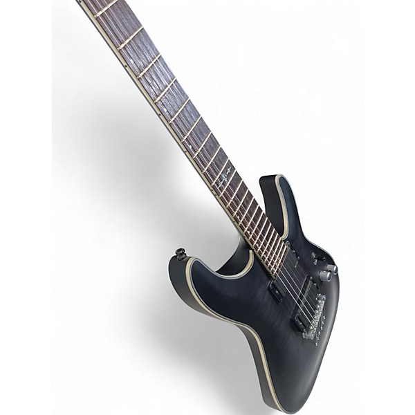 Used Schecter Guitar Research C1 Platinum Black Solid Body Electric Guitar