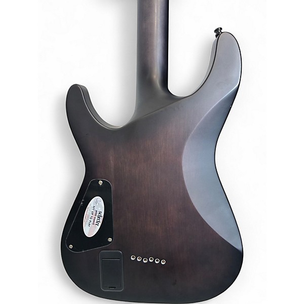 Used Schecter Guitar Research C1 Platinum Black Solid Body Electric Guitar