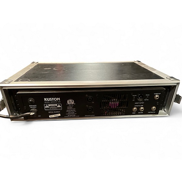 Used Kustom Groove 1200 Bass Amp Head
