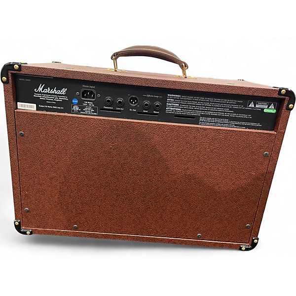 Used Marshall AS50D 50W 2X8 Acoustic Guitar Combo Amp