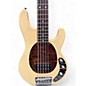 Used Sterling by Music Man Ray35 5 String Olympic White Electric Bass Guitar