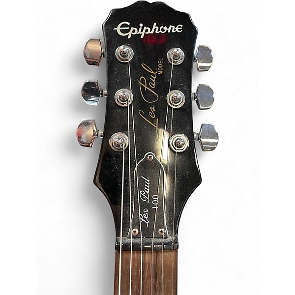 Used Epiphone Les Paul 100 Bolt On Sunburst Solid Body Electric Guitar
