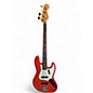 Used Fender Vintera 60s Jazz Bass Fiesta Red Electric Bass Guitar thumbnail