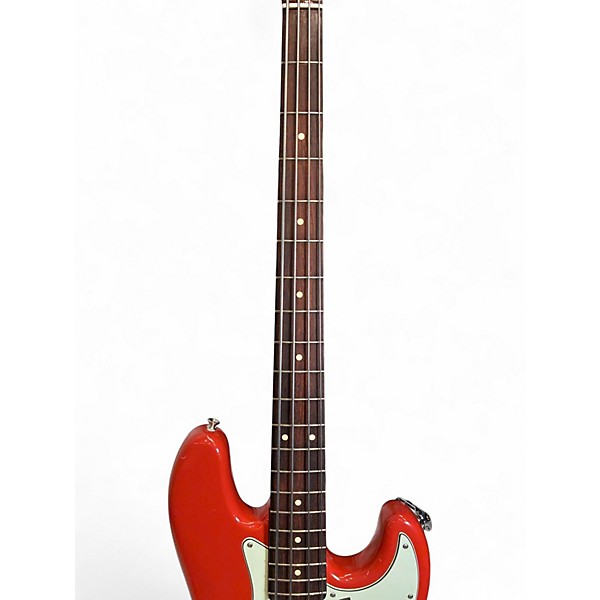 Used Fender Vintera 60s Jazz Bass Fiesta Red Electric Bass Guitar