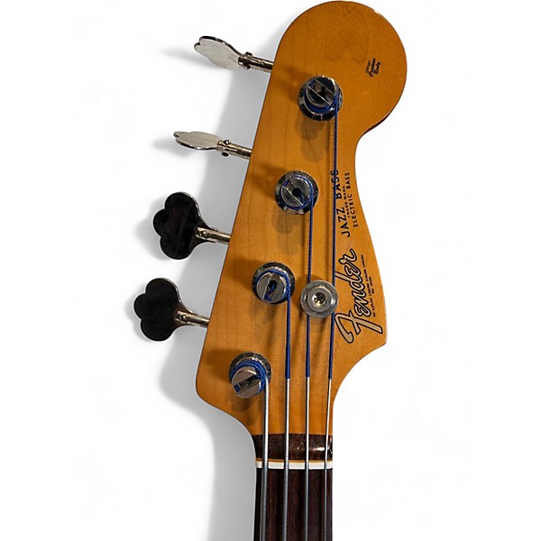 Used Fender Vintera 60s Jazz Bass Fiesta Red Electric Bass Guitar