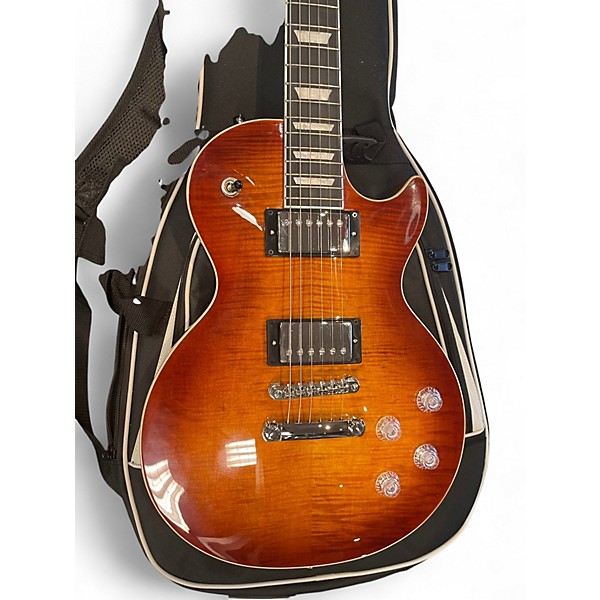 Used Epiphone LES PAUL MODERN FIGURED Slow Iced Tea Solid Body Electric Guitar