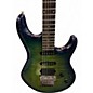 Used Ernie Ball Music Man L4 Luke 4 Steve Lukather SIgnature Ball Family Reserve BFR Green Tide Solid Body Electric Guitar