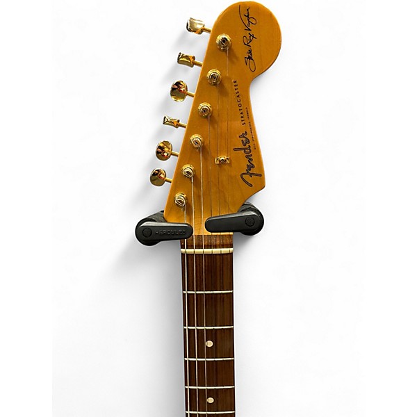 Used 2003 Fender Artist Series Stevie Ray Vaughan Stratocaster 3 Color Sunburst Solid Body Electric Guitar