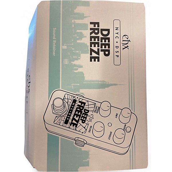 Used Electro-Harmonix Deep Freeze Effect Pedal
