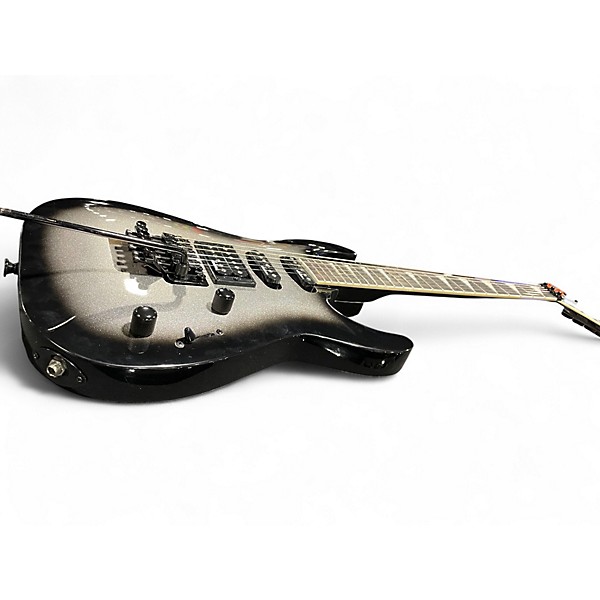 Used Jackson js series dinky js34 silver burst Solid Body Electric Guitar