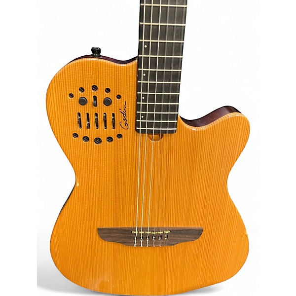 Used Godin MULTIAC ACS SLIM NATURAL Classical Acoustic Electric Guitar