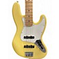 Used 2022 Fender Player Jazz Bass Buttercream Electric Bass Guitar