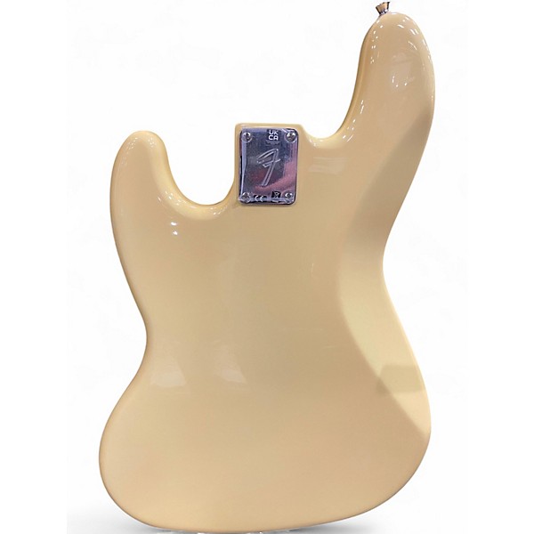 Used 2022 Fender Player Jazz Bass Buttercream Electric Bass Guitar