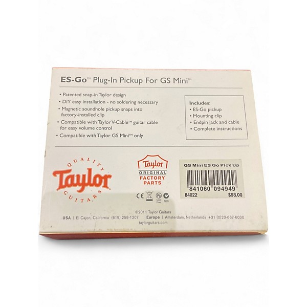Used Taylor ES GO Acoustic Guitar Pickup