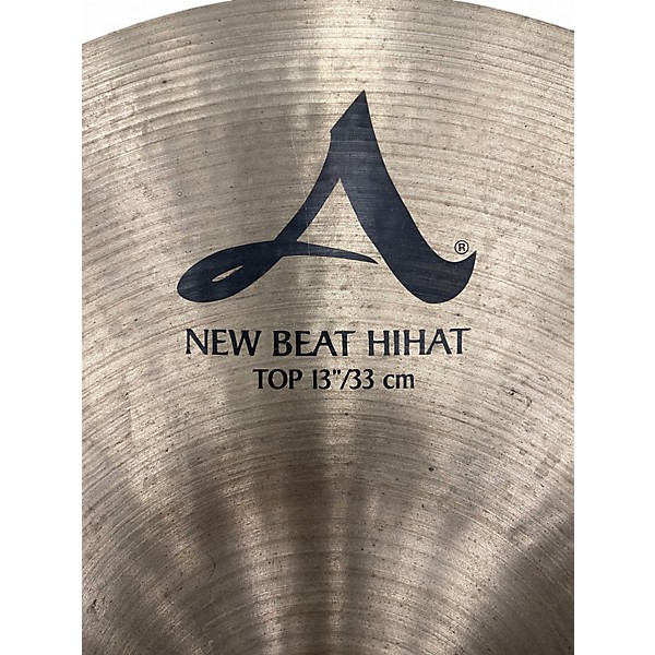 Used Zildjian 13in A Series New Beat Hi Hat Pair Cymbal