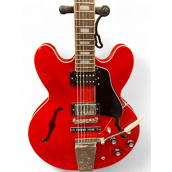 Used Epiphone joe bonamassa ES335 Red Hollow Body Electric Guitar