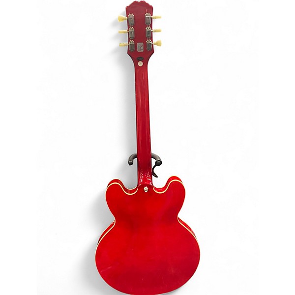 Used Epiphone joe bonamassa ES335 Red Hollow Body Electric Guitar