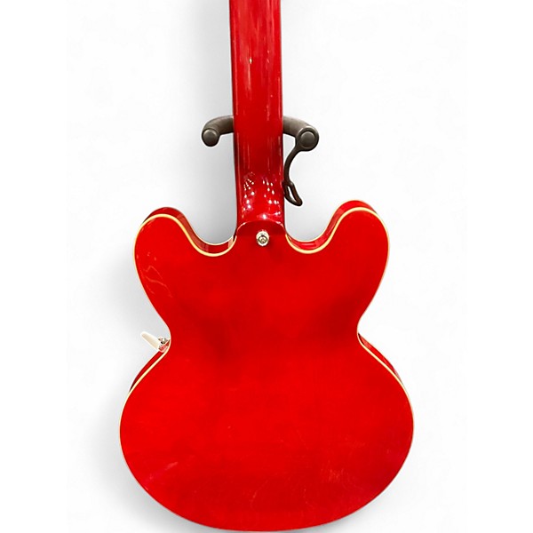Used Epiphone joe bonamassa ES335 Red Hollow Body Electric Guitar
