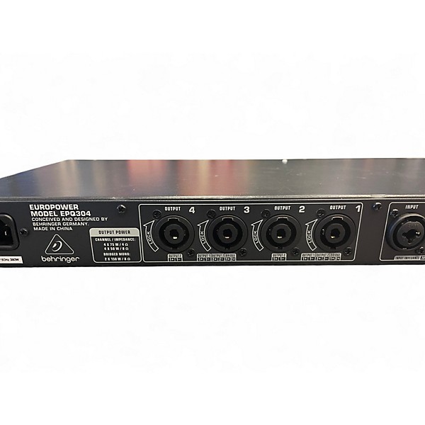 Used Behringer EPQ304 Power Amp