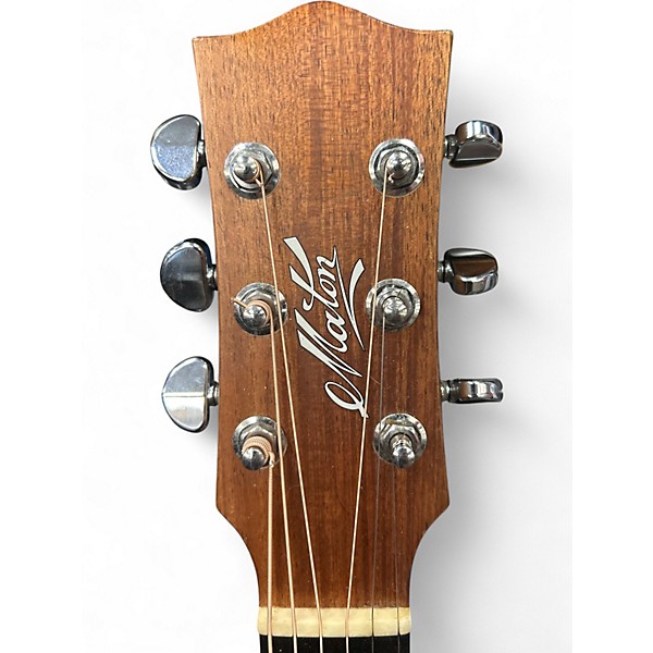 Used Maton EBW808C Natural Acoustic Electric Guitar