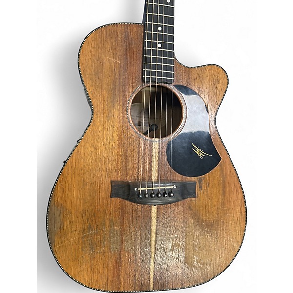 Used Maton EBW808C Natural Acoustic Electric Guitar