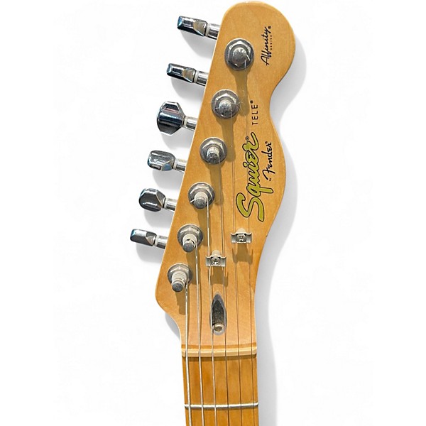 Used Squier Affinity Telecaster Butterscotch Solid Body Electric Guitar